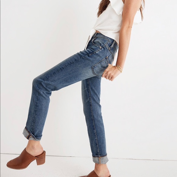 madewell slim boyjean